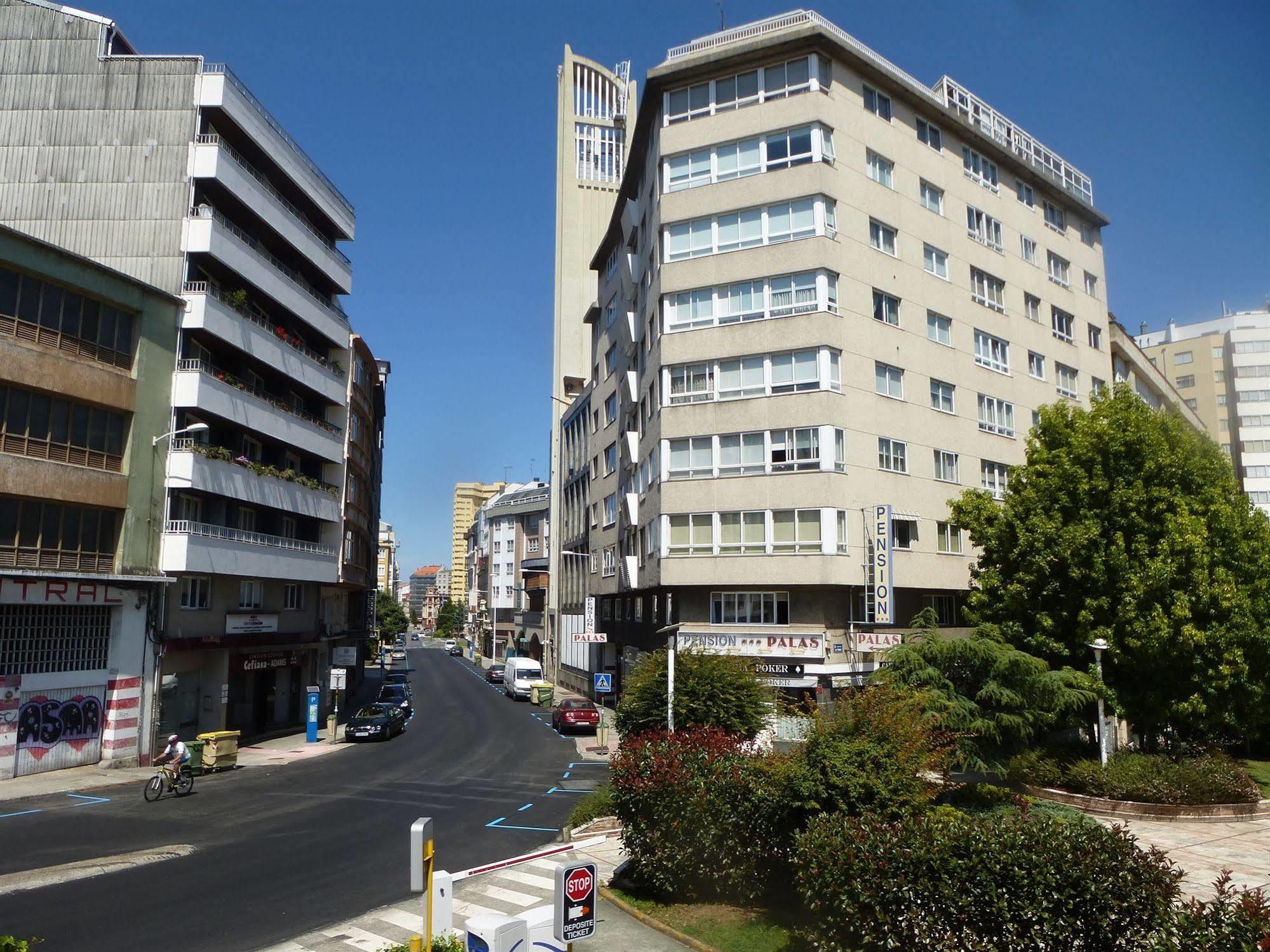 Hostal Palas A Coruña Kültér fotó