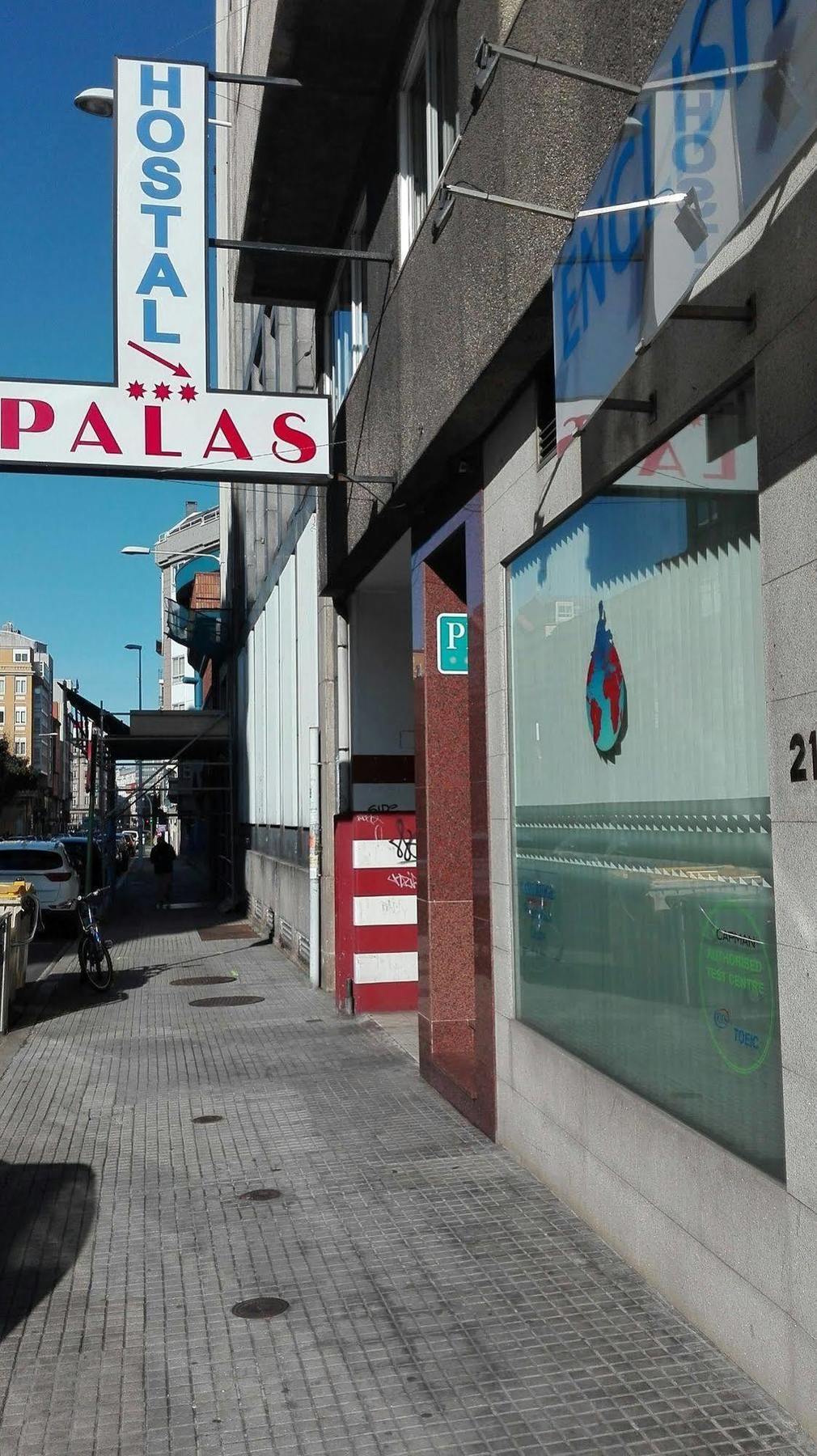 Hostal Palas A Coruña Kültér fotó